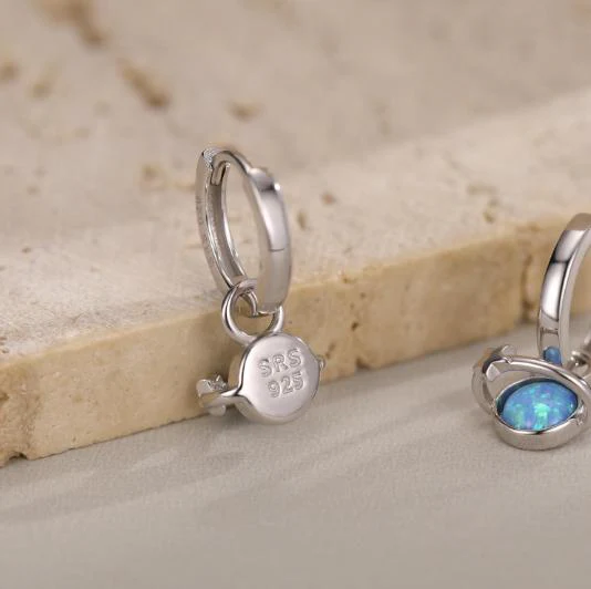 Extra Terrestrial Charms for Huggie Hoops – Planet and Astronaut Charms in Sterling Silver, Silver or Gold Finish - Image 6