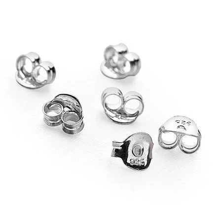 Sterling Silver August Birthstone Earrings, Peridot Stud Earrings, Extra Tiny Crystal Stud, 3mm Birthstone CZ Earrings - Image 7