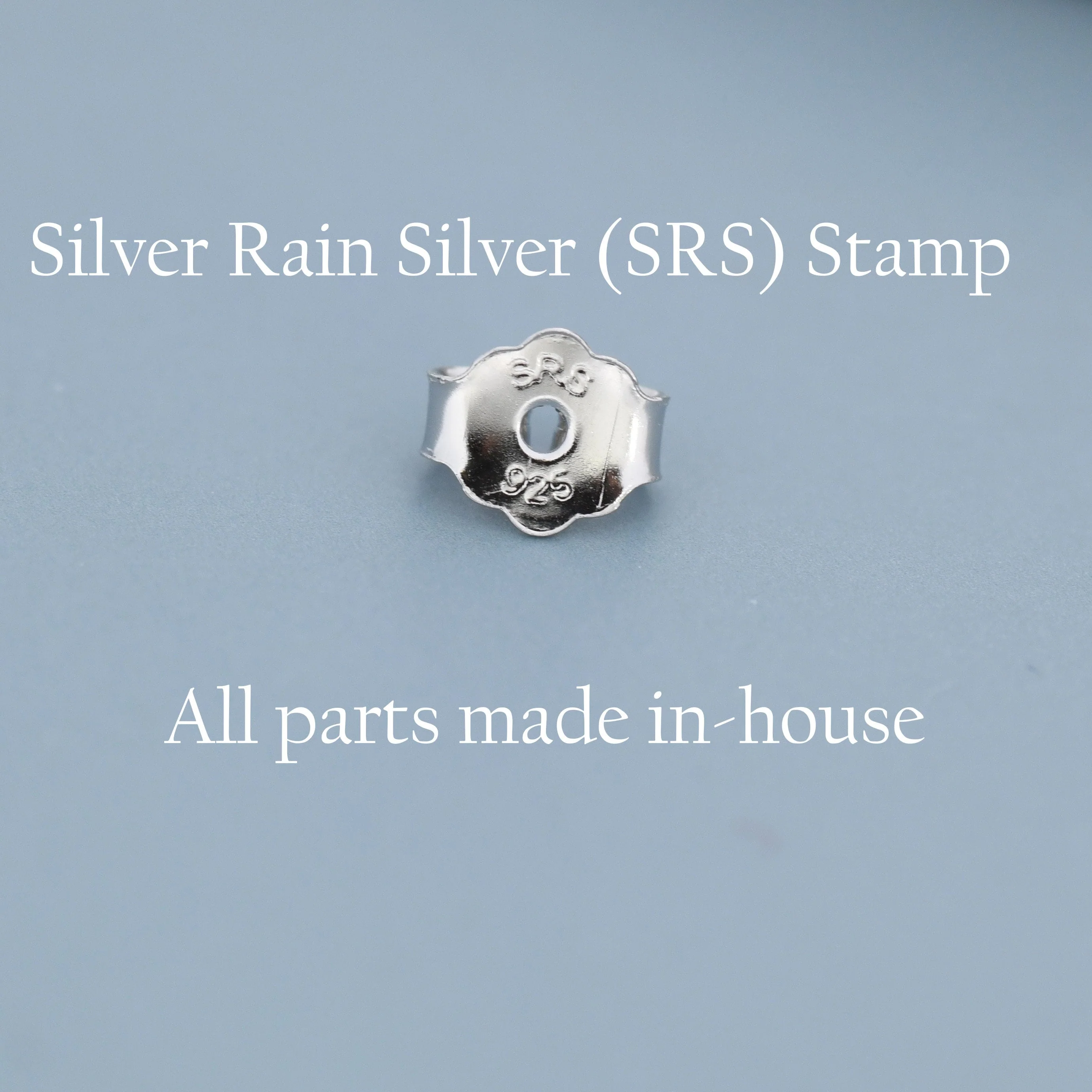 Sterling Silver Hammerhead Shark Stud Earrings - Image 8