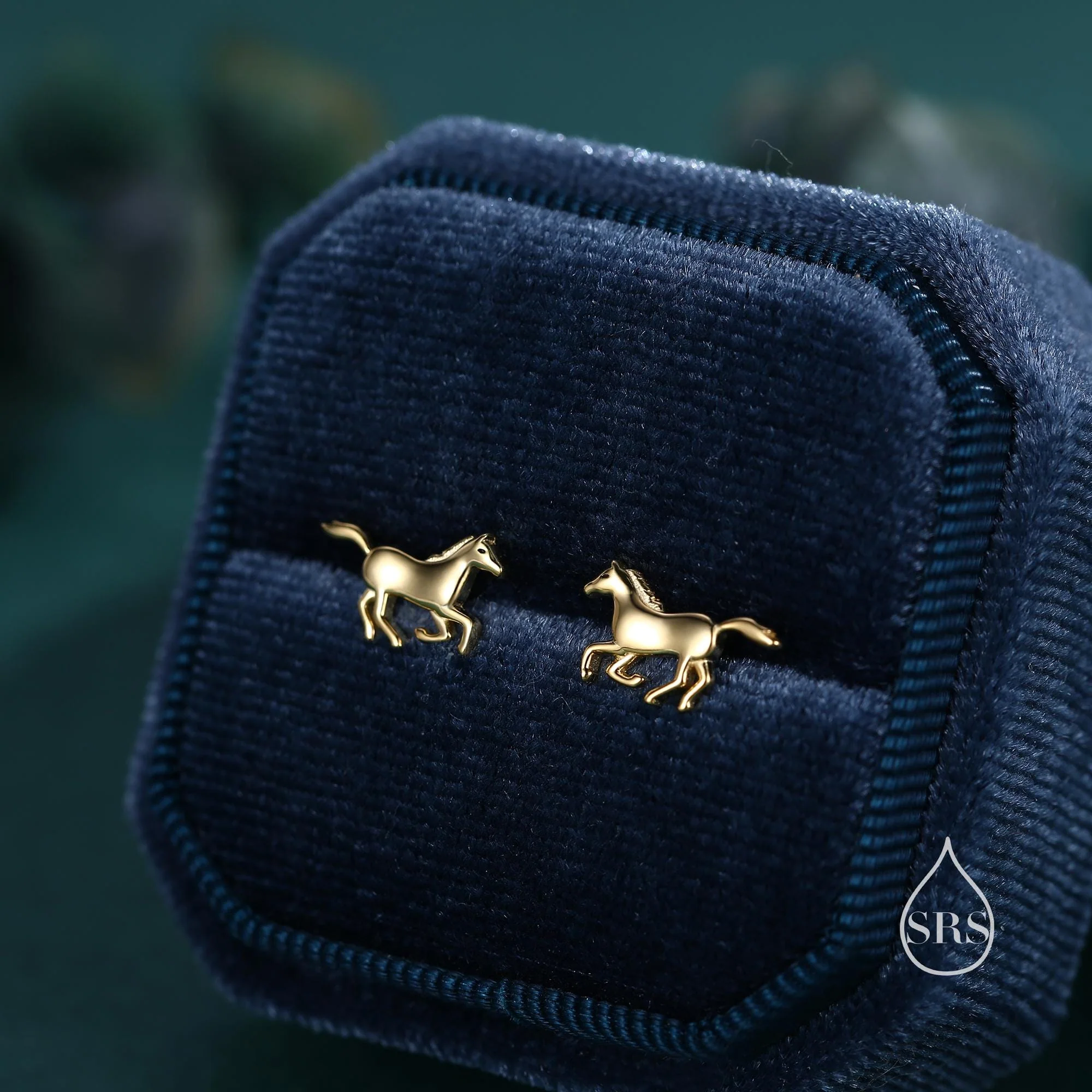 Tiny Little Running Horse Earrings in Sterling Silver, Silver or Gold or Rose Gold, Horse Lover Earrings, Horse Gift, Horse Jewellery - Image 5
