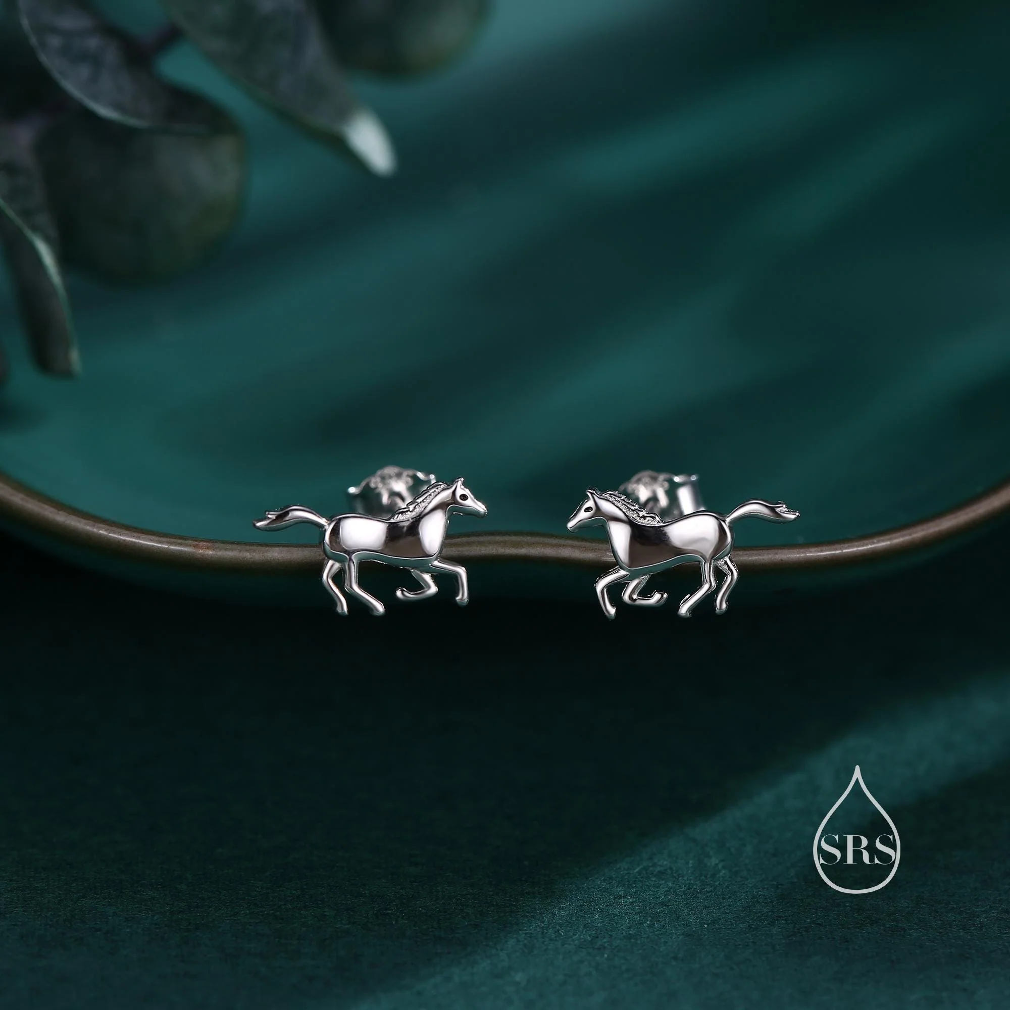 Tiny Little Running Horse Earrings in Sterling Silver, Silver or Gold or Rose Gold, Horse Lover Earrings, Horse Gift, Horse Jewellery - Image 6